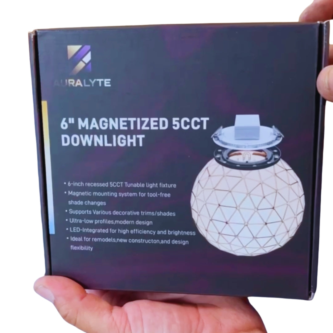 How to Install Auralyte Magnetized LED Downlights: A Step-by-Step DIY Guide